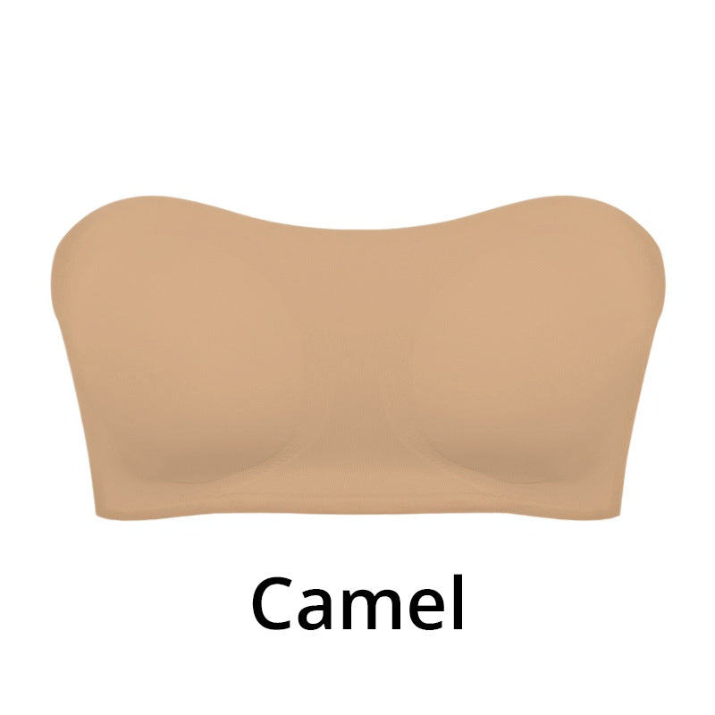 💜BUY 1 GET 1 FREE 💜Women's Non-Slip Strapless Wireless Bra with Crossover Side Closure