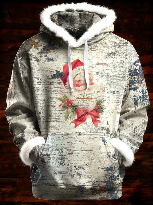 Noël à manches longues Art Print Sweatshirt des femmes