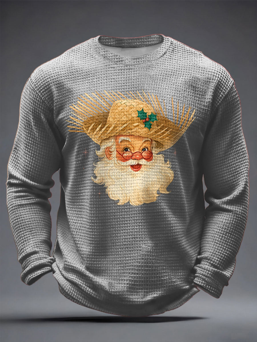 Hauts imprimés gaufrés Puerto Rico pour hommes