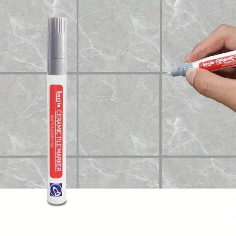 🔥40% OFF🔥BUY 1 GET 1 FREE🔥Anti-Mould & Waterproof Joint Pen for Ceramic Tiles! ✨