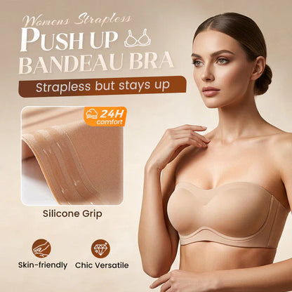 🏆ONLY ￡12.9!!✨Lusait SecureFit Non-Slip Wireless Strapless Bra