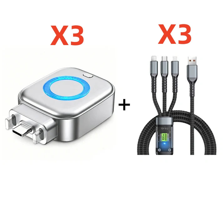 Auto Power-Off Fast Charging Adapter