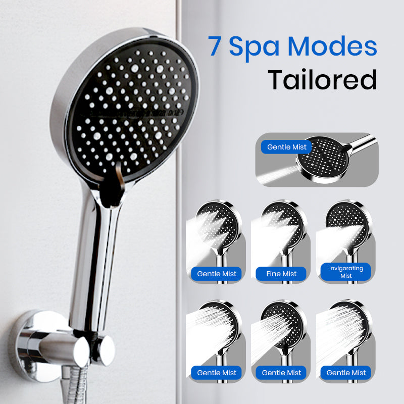 🔥Hot Sale 🚿Adjustable High-Pressure Rain Shower💧Saves 68% water, high pressure without wastage