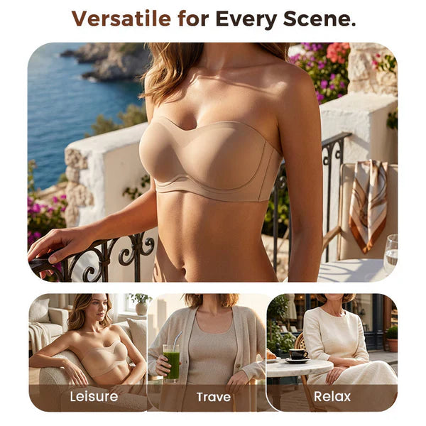 🏆ONLY ￡12.9!!✨Lusait SecureFit Non-Slip Wireless Strapless Bra