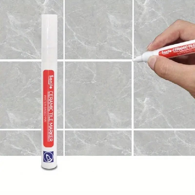 🔥40% OFF🔥BUY 1 GET 1 FREE🔥Anti-Mould & Waterproof Joint Pen for Ceramic Tiles! ✨