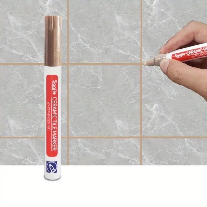 🔥40% OFF🔥BUY 1 GET 1 FREE🔥Anti-Mould & Waterproof Joint Pen for Ceramic Tiles! ✨
