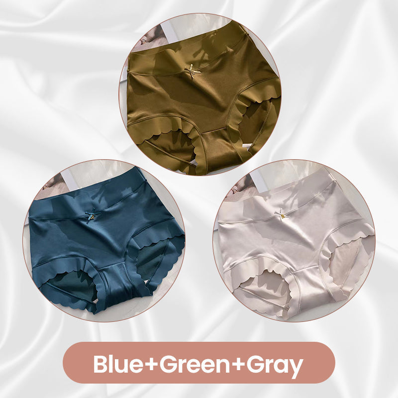 💥2026 Hot Sale 💕Premium Satin Antibacterial Moisture-absorbing Pantiess