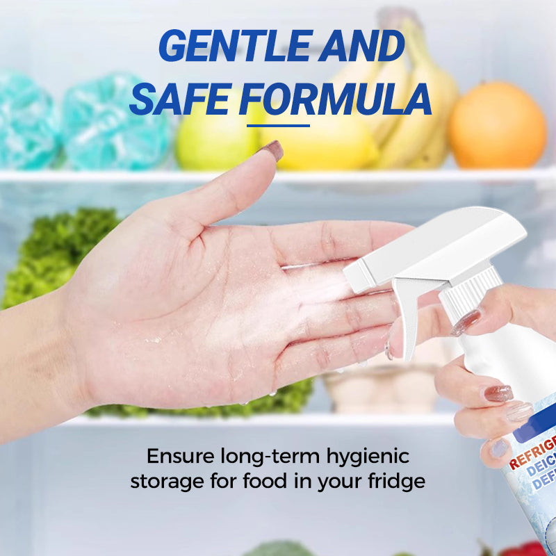 🧊BUY 2 GET 1 FREE! ✨ Defrosting Spray for Fridge & Freezer - Rapid Ice Removal with Eco-Friendly Formula for Effortless Cleaning 🌿❄️
