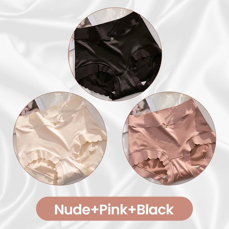💥2026 Hot Sale 💕Premium Satin Antibacterial Moisture-absorbing Pantiess