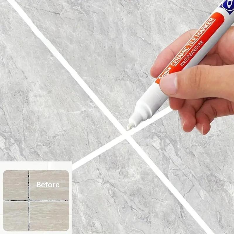 🔥40% OFF🔥BUY 1 GET 1 FREE🔥Anti-Mould & Waterproof Joint Pen for Ceramic Tiles! ✨