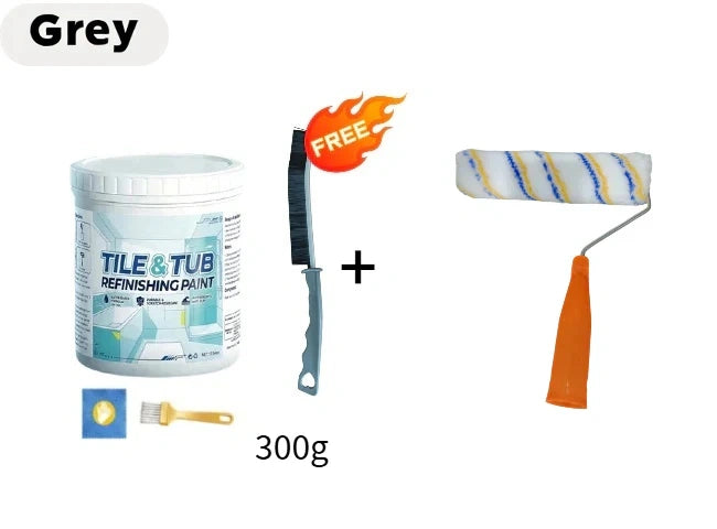 🥳2026 HOT SALE🥳💞50K+ SOLD!⚡ 50% OFF!Premium Tile & Tub Refinishing Paint Kit
