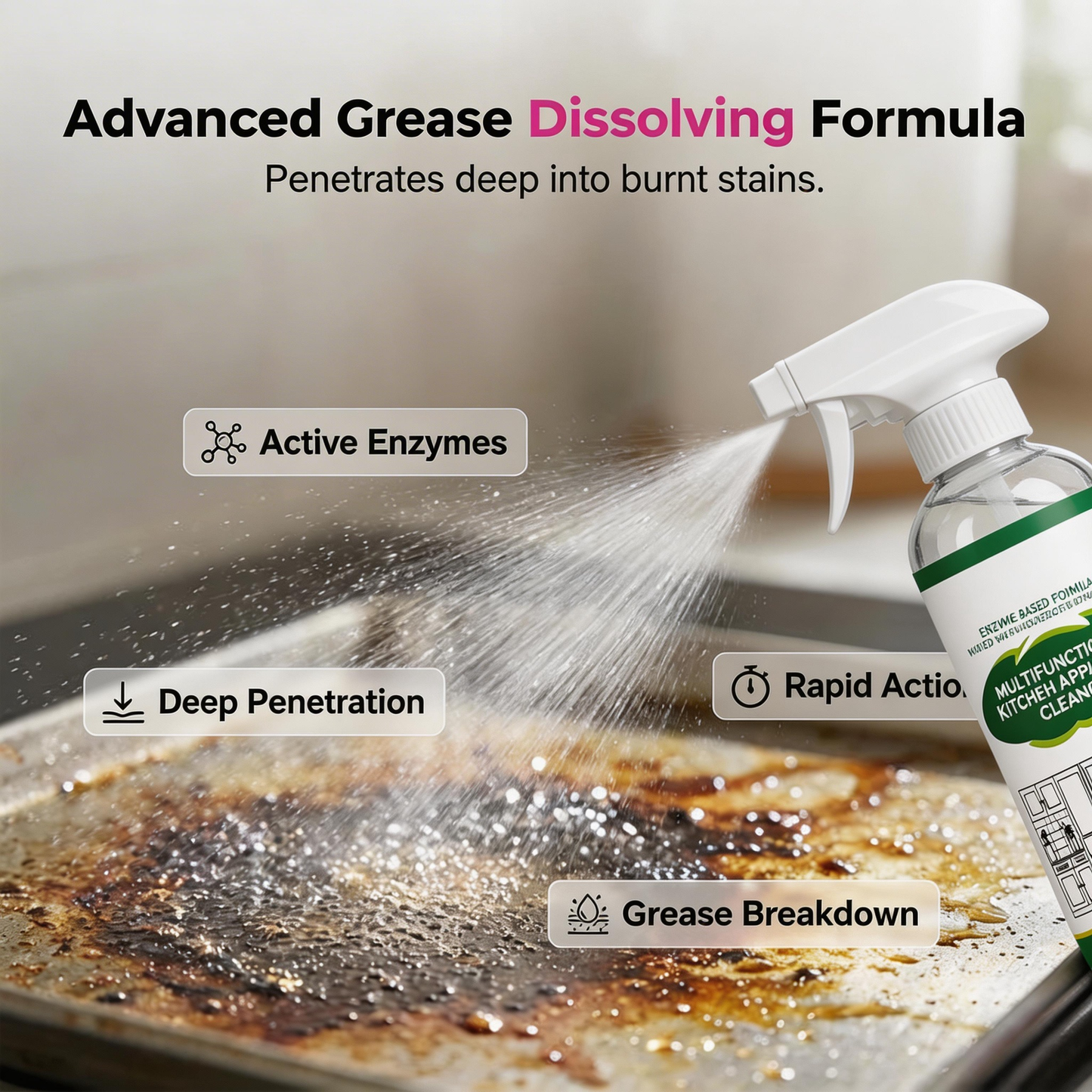 🥳 2026 HOT SALE 🥳  💥 50% OFF! Heavy-duty BBQ degreaser spray – works fast, removes grease instantly. Spray & wipe, no scrubbing required. Restore your BBQ’s shine in minutes. 🍖✨