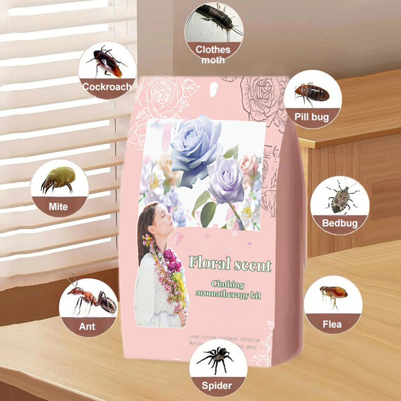 🍃 Floral camphor balls that repel insects, prevent mould and combat damp, keeping your clothes fresh and free from pests