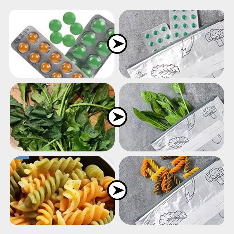 🔥Buy 3 get 2 free🥦Reusable Aluminum Foil Sealable Storage Bags