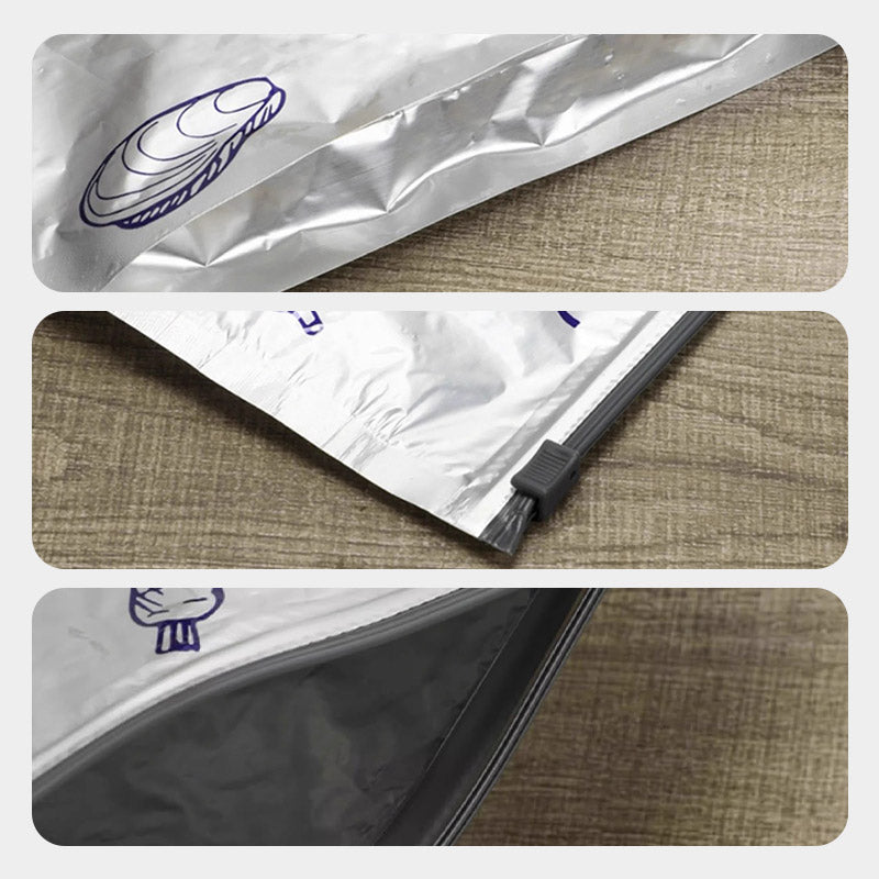 🔥Buy 3 get 2 free🥦Reusable Aluminum Foil Sealable Storage Bags