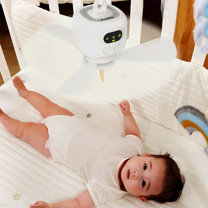 ⏳40% OFF🔥🍃Ultra-Quiet Rechargeable Ceiling Fan with LED Light🔌 | For Bedroom 😴, Kitchen 👩‍🍳 & Garage 🛠️ – UK Free shipping!