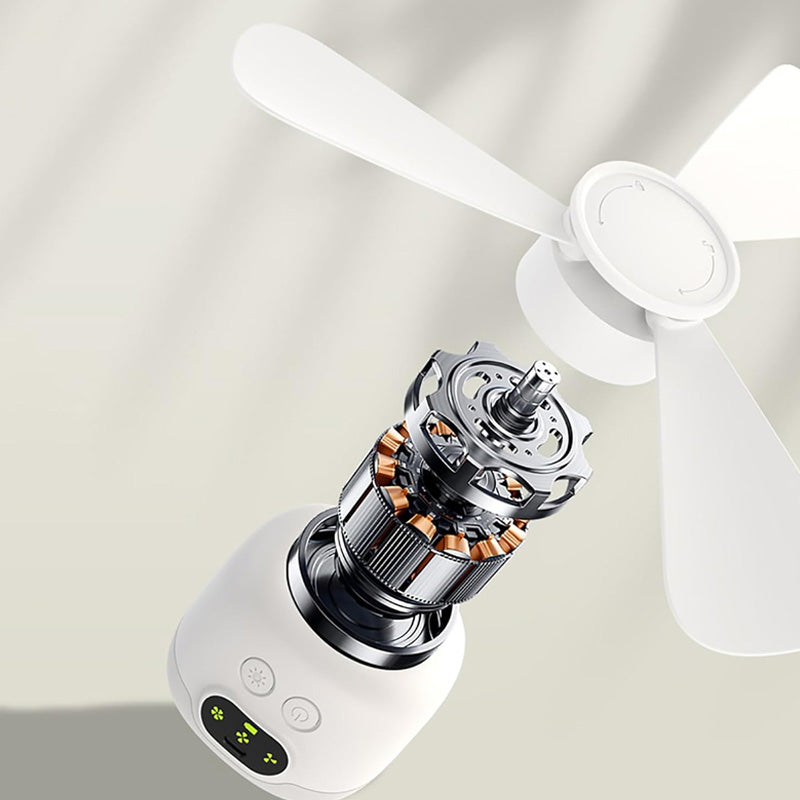 ⏳40% OFF🔥🍃Ultra-Quiet Rechargeable Ceiling Fan with LED Light🔌 | For Bedroom 😴, Kitchen 👩‍🍳 & Garage 🛠️ – UK Free shipping!