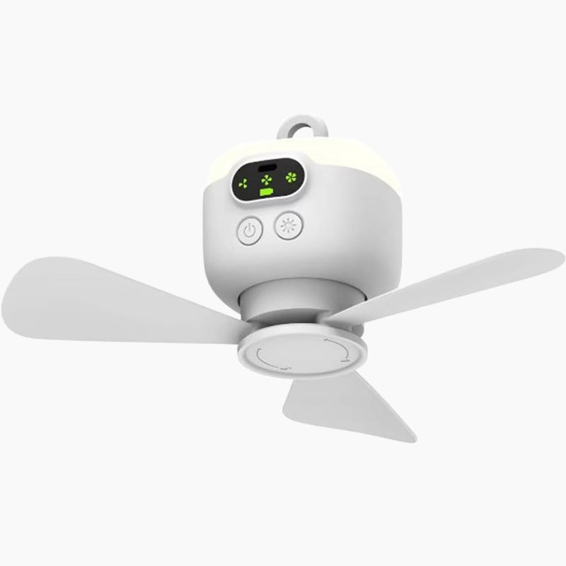 ⏳40% OFF🔥🍃Ultra-Quiet Rechargeable Ceiling Fan with LED Light🔌 | For Bedroom 😴, Kitchen 👩‍🍳 & Garage 🛠️ – UK Free shipping!
