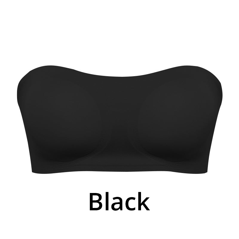 💜BUY 1 GET 1 FREE 💜Women's Non-Slip Strapless Wireless Bra with Crossover Side Closure