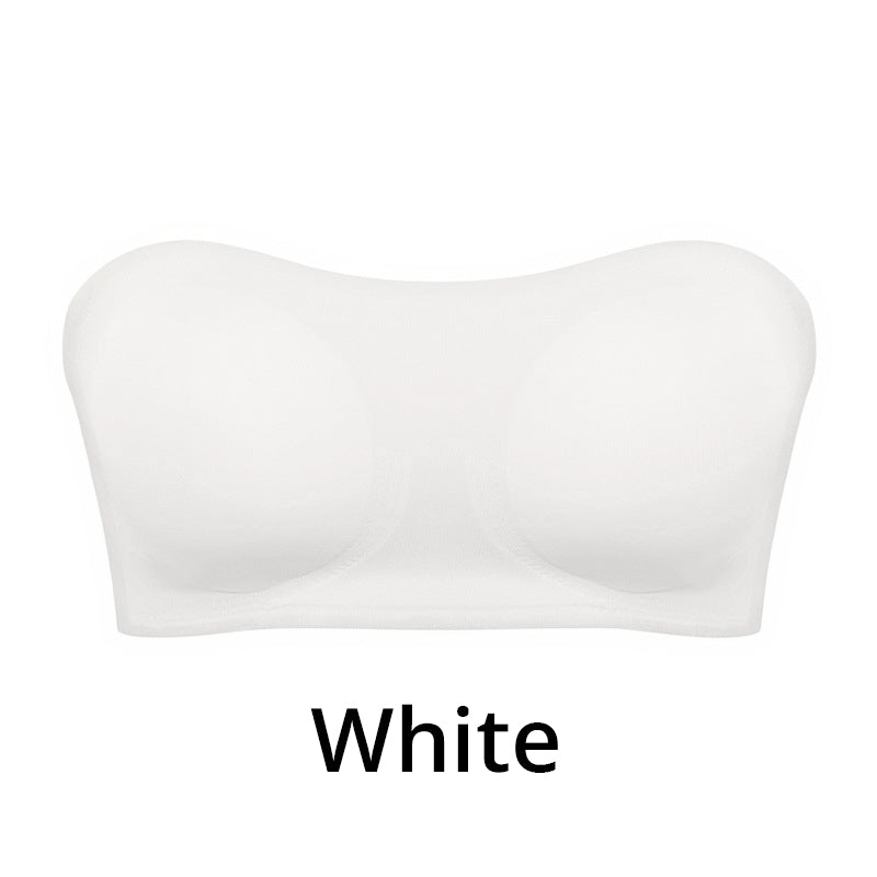 💜BUY 1 GET 1 FREE 💜Women's Non-Slip Strapless Wireless Bra with Crossover Side Closure