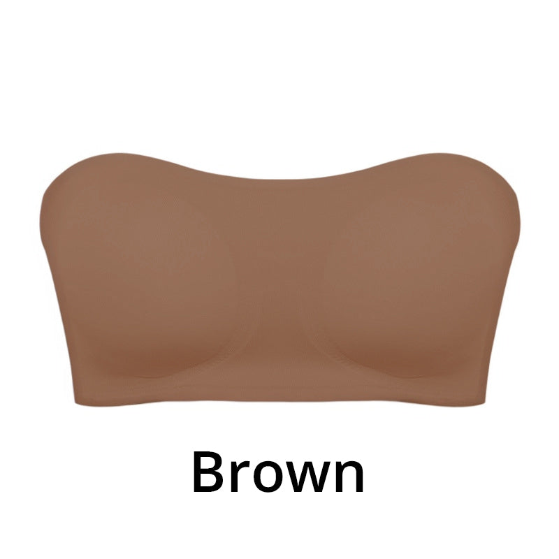 💜BUY 1 GET 1 FREE 💜Women's Non-Slip Strapless Wireless Bra with Crossover Side Closure