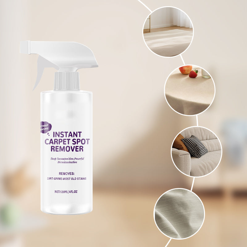 🥳2026 HOT SALE🥳🧼49% OFF! Powerful Carpet Stain Remover – No harsh fumes, hypoallergenic. Fast‑drying formula. Spray, wait, wipe – done. Restores carpet like new. 🏡💚