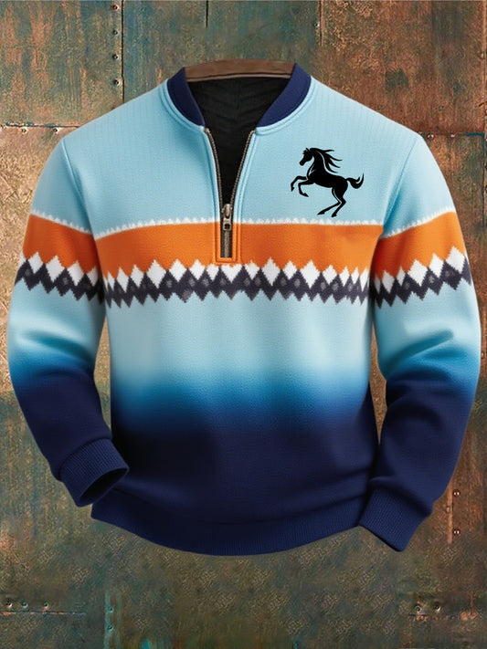 Sweat-shirt décontracté Vintage Art Faith pour hommes