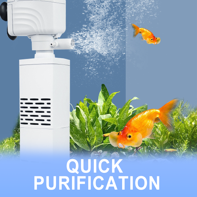 💦Fish Tank 3-in-1 Filter♻️Filtration, Oxygenation & Water Pumping