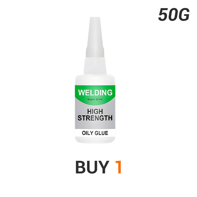 🛠️No tools. No drilling. Just glue！🔥Welding High-Strength Oily Glue