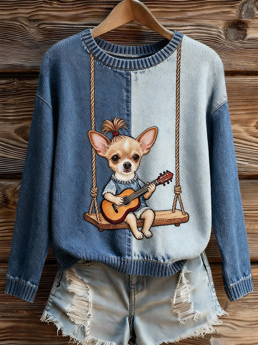 Hauts pour chiens Fun Chihuahua Femme
