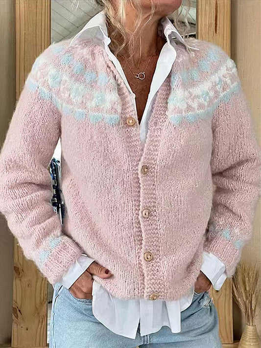 Femmes Géométrique Floral Cardigans