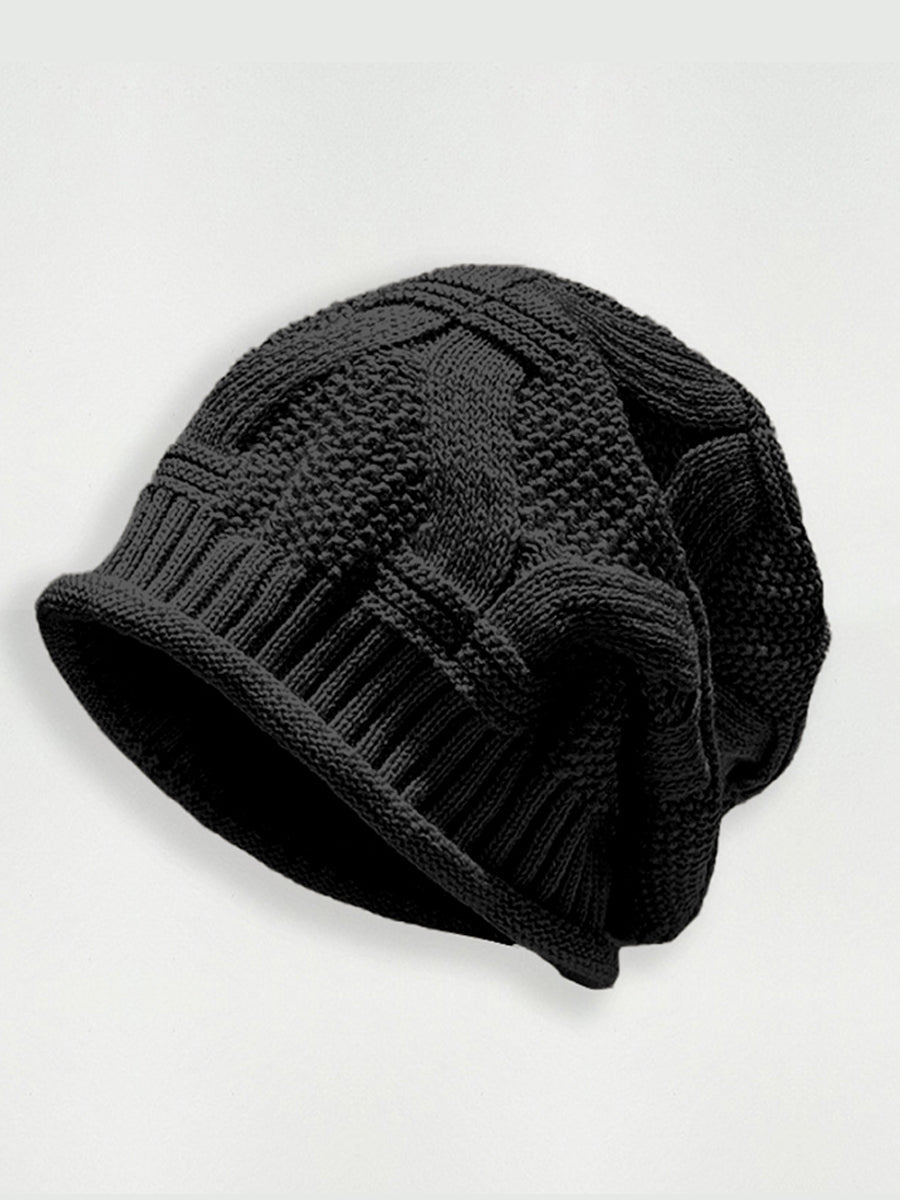 Bonnet tricoté unisexe