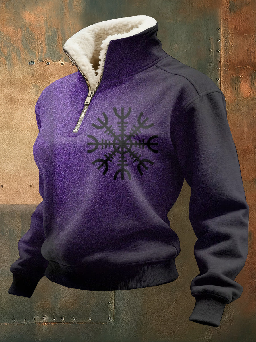 Vintage Viking Långärmad Tröja För Kvinnor