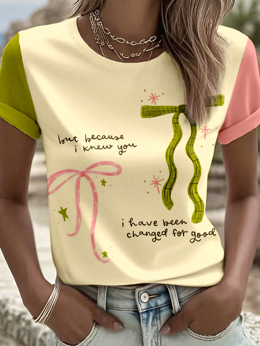 Femmes j'ai été changé pour bon Art Print T-Shirt