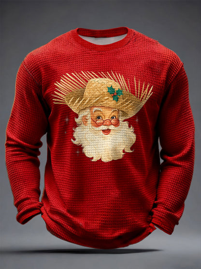 Hauts imprimés gaufrés Puerto Rico pour hommes