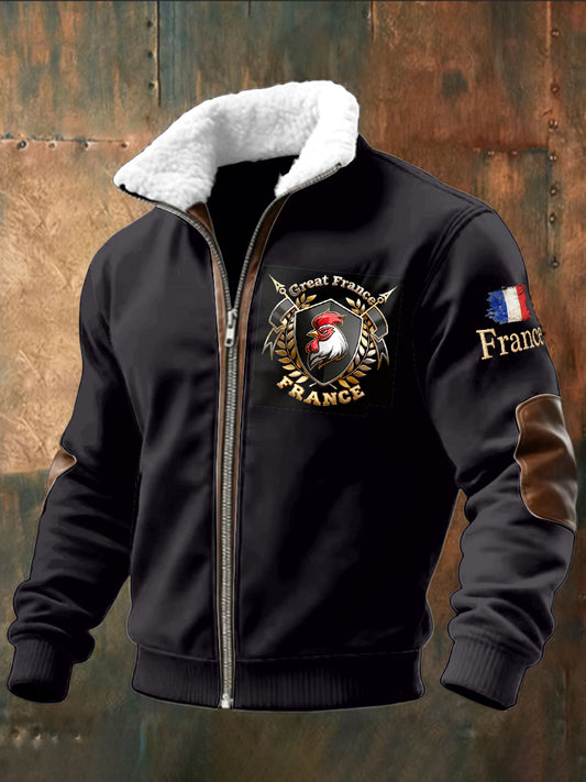 Sweat-shirt à capuche French Rooster pour homme