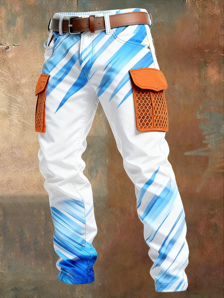 Pantalon de travail décontracté de style d'affaires rétro pour hommes