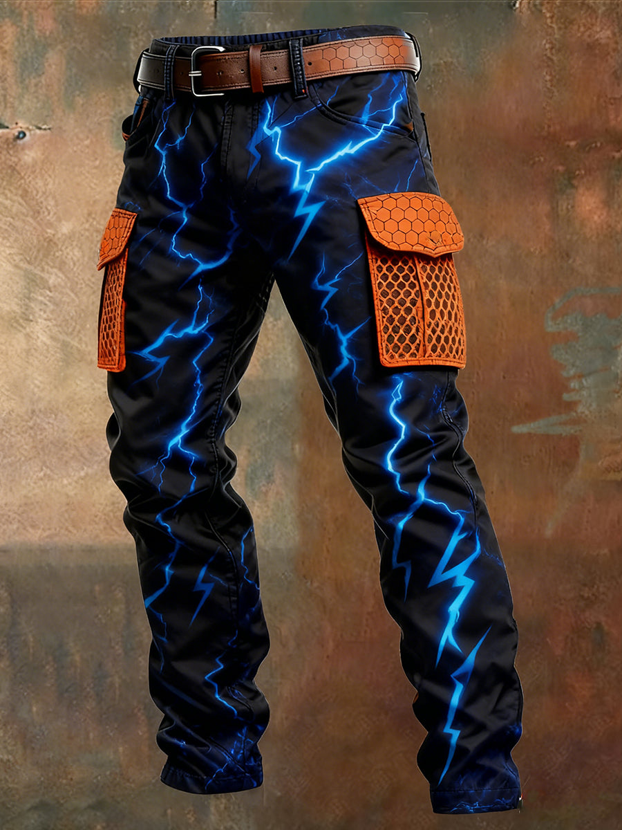 Pantalon de travail décontracté de style d'affaires rétro pour hommes