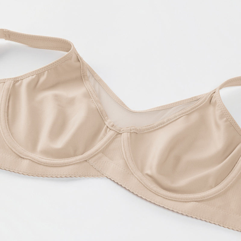 🏆 Summer Special Price £13.9 ! 💐Women's Elegant Sheer Full Coverage Plus Size Bra