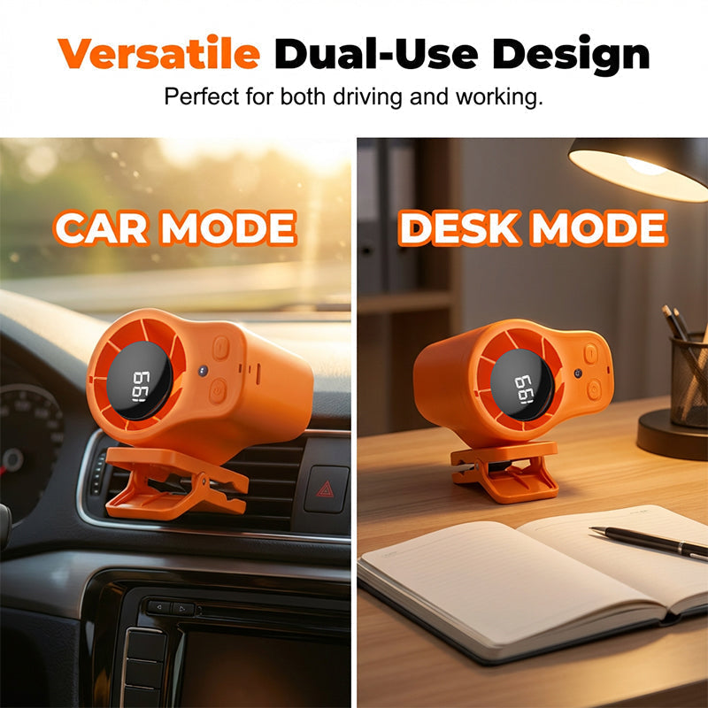 🔥HOT SALE 55% OFF🔥Hands-Free Personal Cooling Fan with LED Display