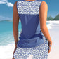 🏆SUMMER HOT SALE 50% OFF- Women's Tummy Control Tankini Set with Built-In Bra – Flattering Boho Swimwear with Shorts🔥