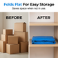 📦49% OFF🧳 Collapsible Storage and Moving Bag – Heavy-duty handles and zip fastening – Folds flat, perfect for moving house, travelling or organising your wardrobe – Reusable and easy to clean 🏠
