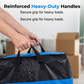 📦49% OFF🧳 Collapsible Storage and Moving Bag – Heavy-duty handles and zip fastening – Folds flat, perfect for moving house, travelling or organising your wardrobe – Reusable and easy to clean 🏠