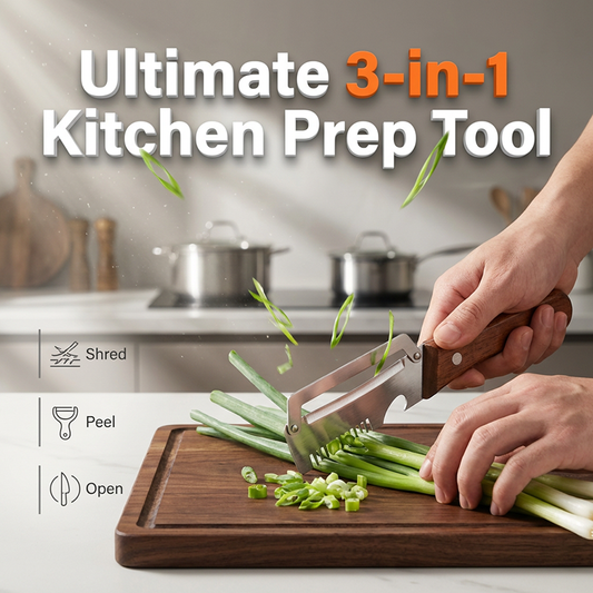 Buy 1 get 1 free! 40% off🍎3-in-1 vegetable peeler with bottle opener and onion slicer🥬