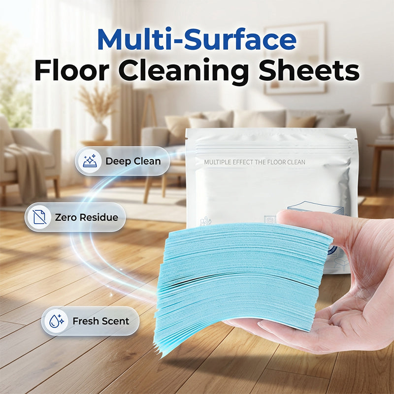 🥳2026 HOT SALE🥳⏳ 50% OFF! Water‑Soluble Floor Sheets – Just drop in water, no measuring. Cleans & shines all floors. Safe & streak‑free. 120 sheets pack. Your daily helper. 🧹💧
