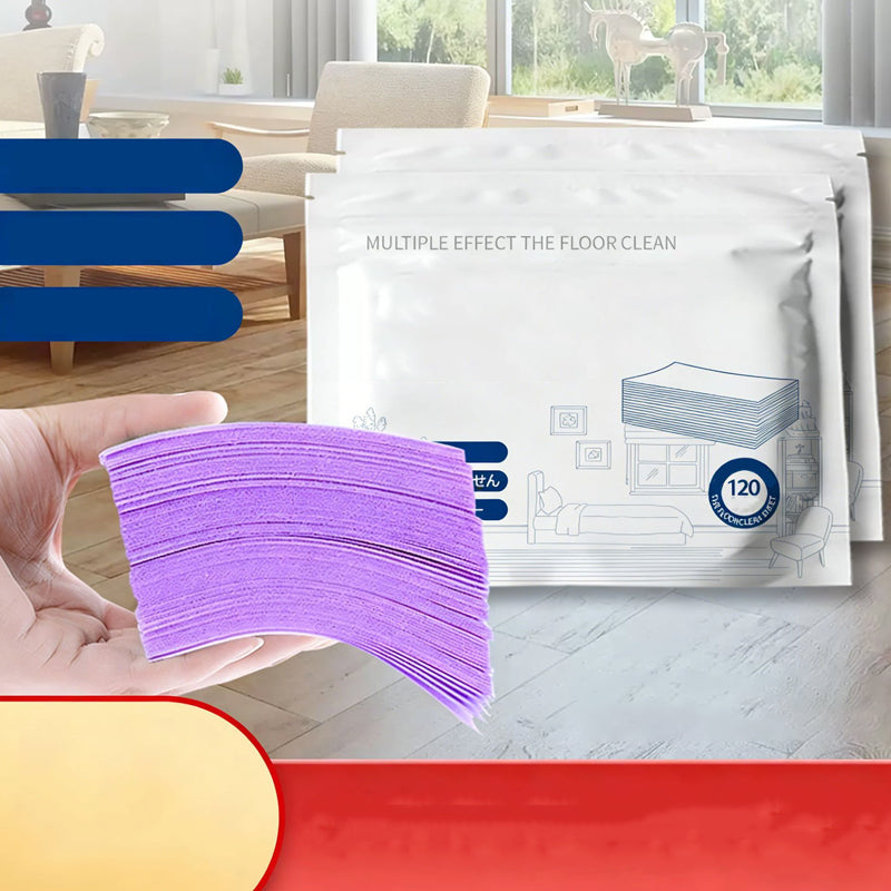 🥳2026 HOT SALE🥳⏳ 50% OFF! Water‑Soluble Floor Sheets – Just drop in water, no measuring. Cleans & shines all floors. Safe & streak‑free. 120 sheets pack. Your daily helper. 🧹💧