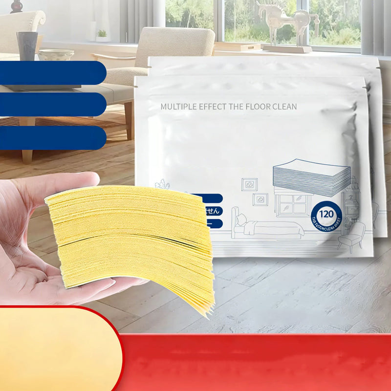 🥳2026 HOT SALE🥳⏳ 50% OFF! Water‑Soluble Floor Sheets – Just drop in water, no measuring. Cleans & shines all floors. Safe & streak‑free. 120 sheets pack. Your daily helper. 🧹💧