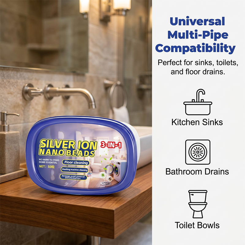 🥳2026 HOT SALE🥳💞50K+ SOLD!💧💨 50% OFF! All-in-One Cleaning & Pest Control Beads – Cleans floors, drains & machines. Repels insects. Fresh scent. Dissolves instantly. ✨💎