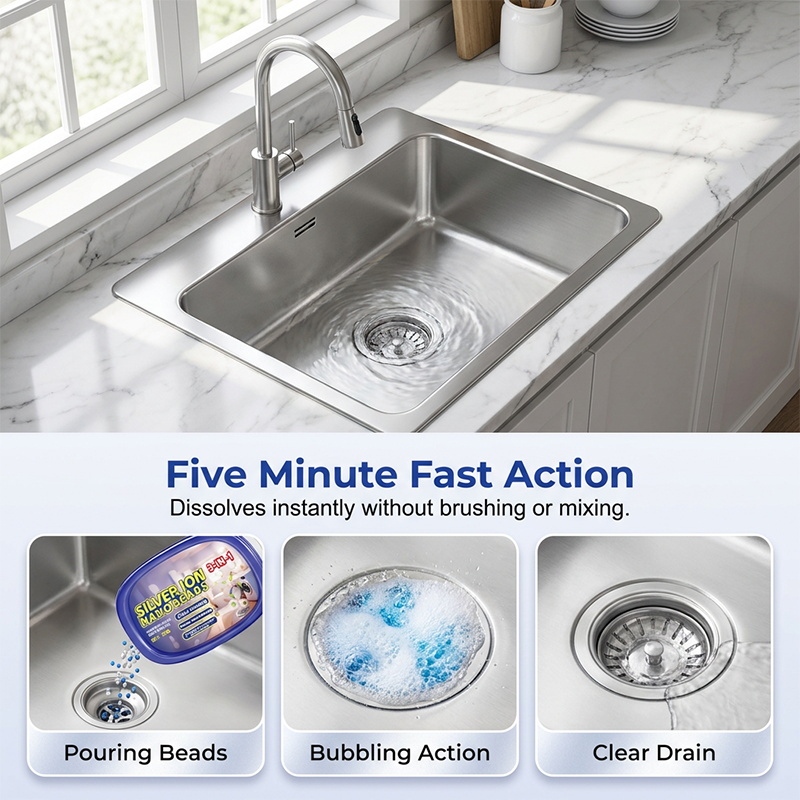 🥳2026 HOT SALE🥳💞50K+ SOLD!💧💨 50% OFF! All-in-One Cleaning & Pest Control Beads – Cleans floors, drains & machines. Repels insects. Fresh scent. Dissolves instantly. ✨💎