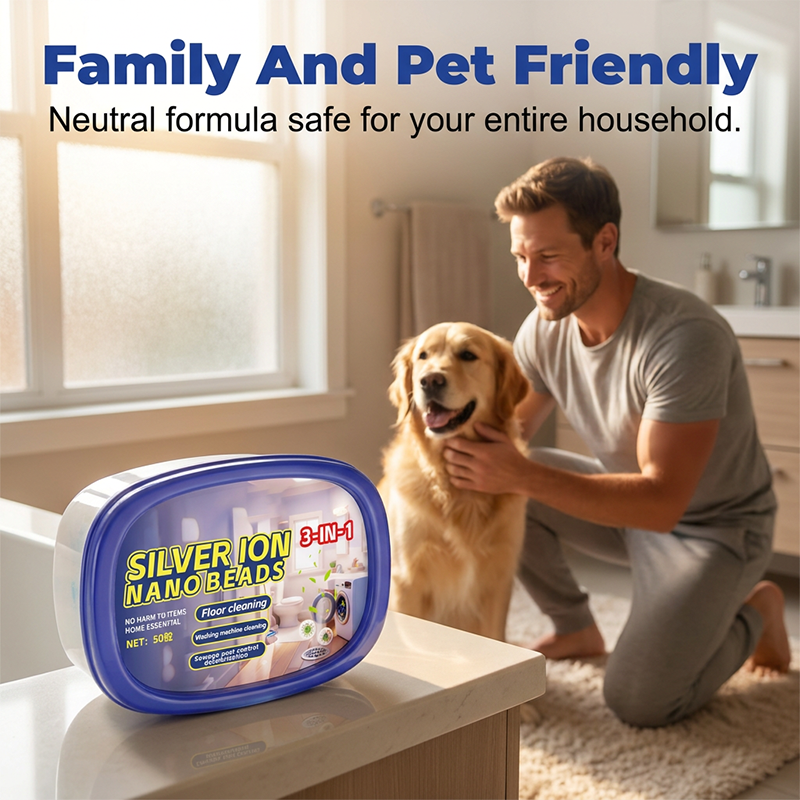 🥳2026 HOT SALE🥳💞50K+ SOLD!💧💨 50% OFF! All-in-One Cleaning & Pest Control Beads – Cleans floors, drains & machines. Repels insects. Fresh scent. Dissolves instantly. ✨💎